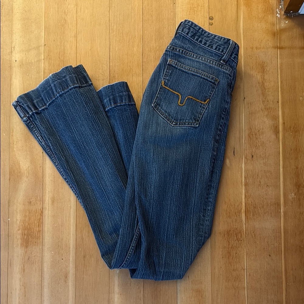 Kimes Ranch Blue Flare Leg Jeans